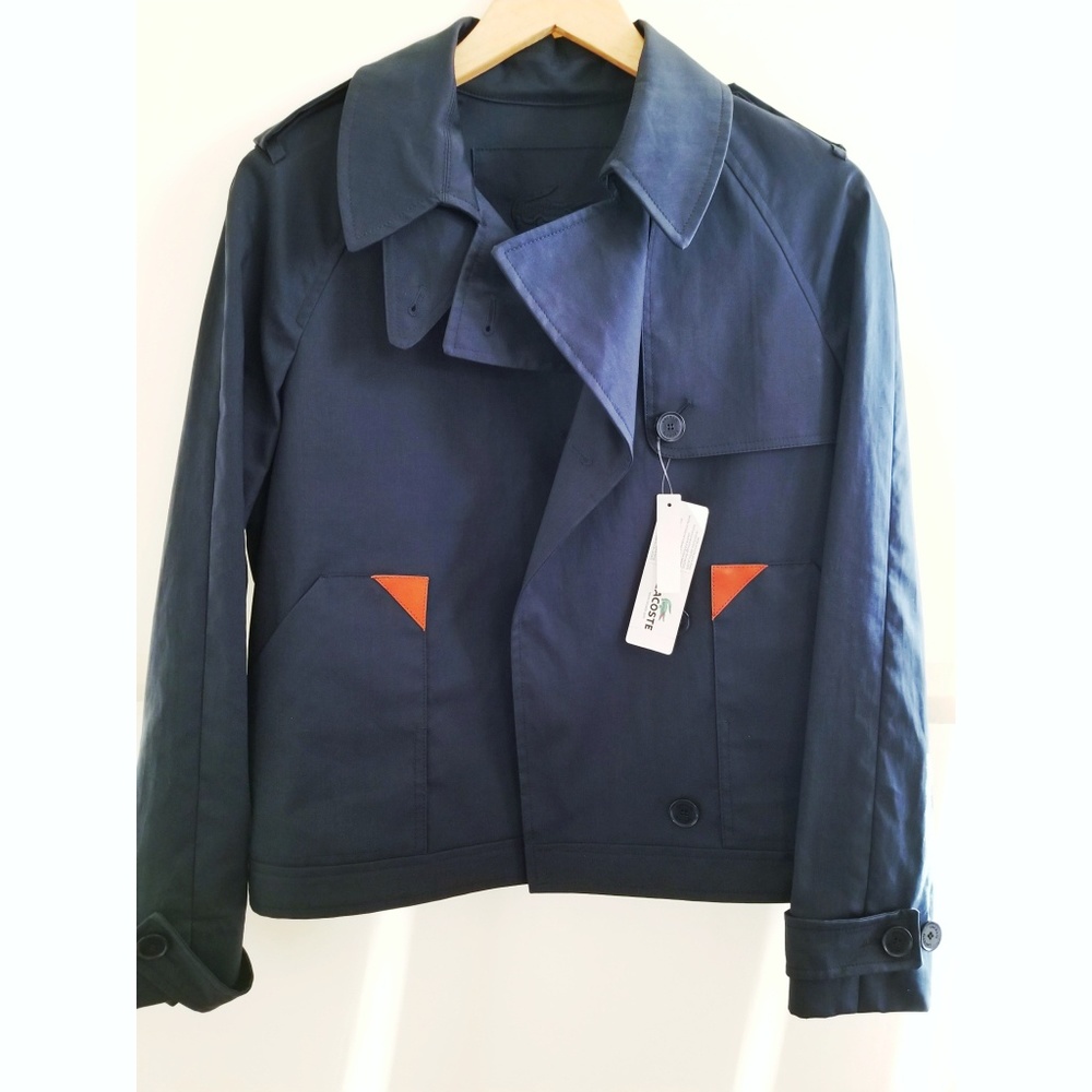 Lacoste blue jacket - M
